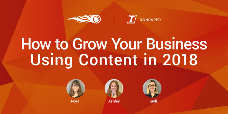 How to Grow Your Business Using Content in 2018