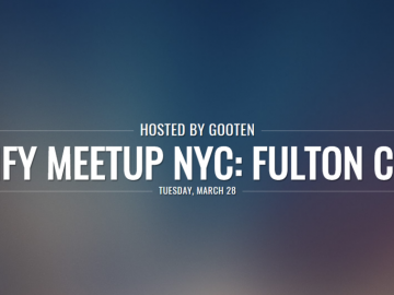 Shopify Meetup NYC - Fulton Center