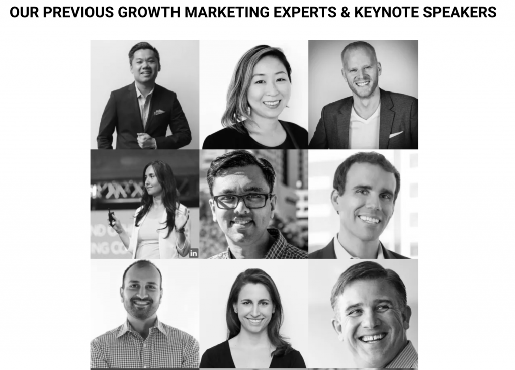 Global Growth Marketing Conference Speakers