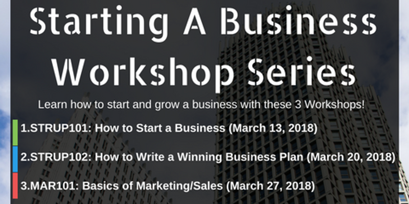 "Starting a Business" Workshop Series