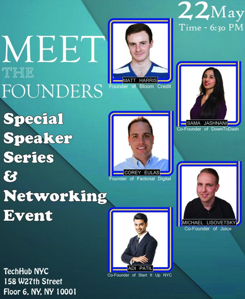 Meet the Founders - Special Speaker Series & Networking Event
