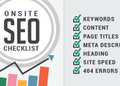 SEO checklist for e-commerce entrepreneurs