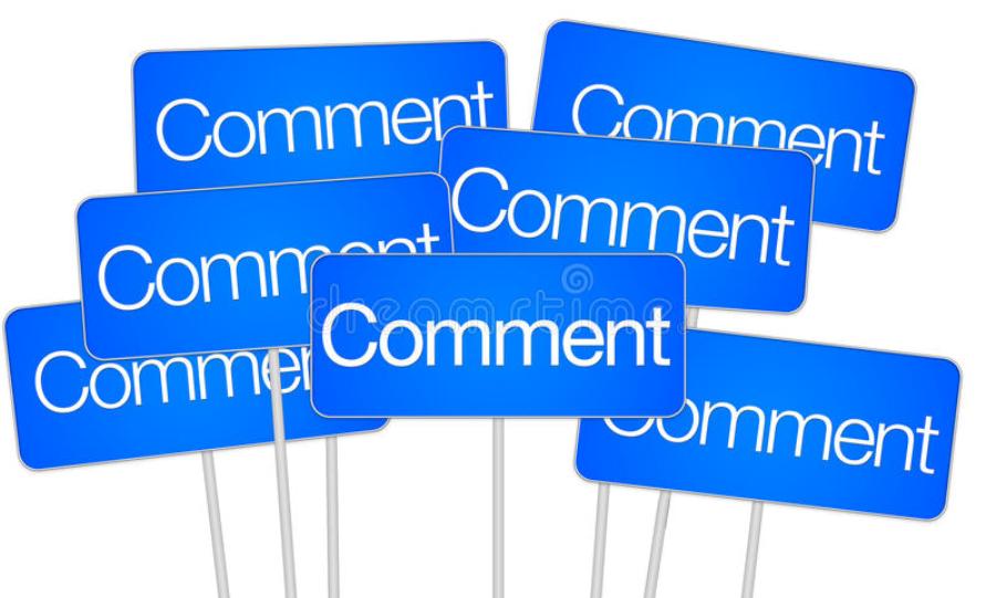 Social media comments