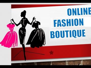 Start an online boutique