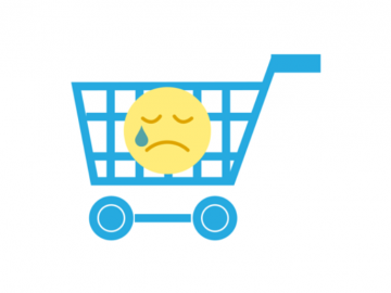 What causes shopping cart abandonment in e-commerce?