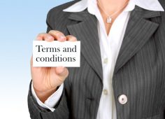 Terms and conditions in e-commerce